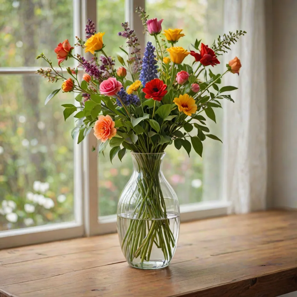 Jak udekorować wysoki szklany wazon? Kreatywne inspiracje na każdą okazję