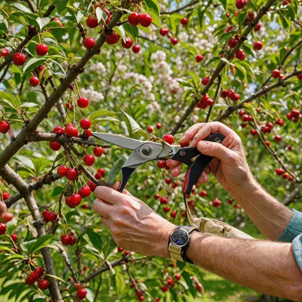 Kiedy i jak przycinać wiśnie, aby obficie owocowały?