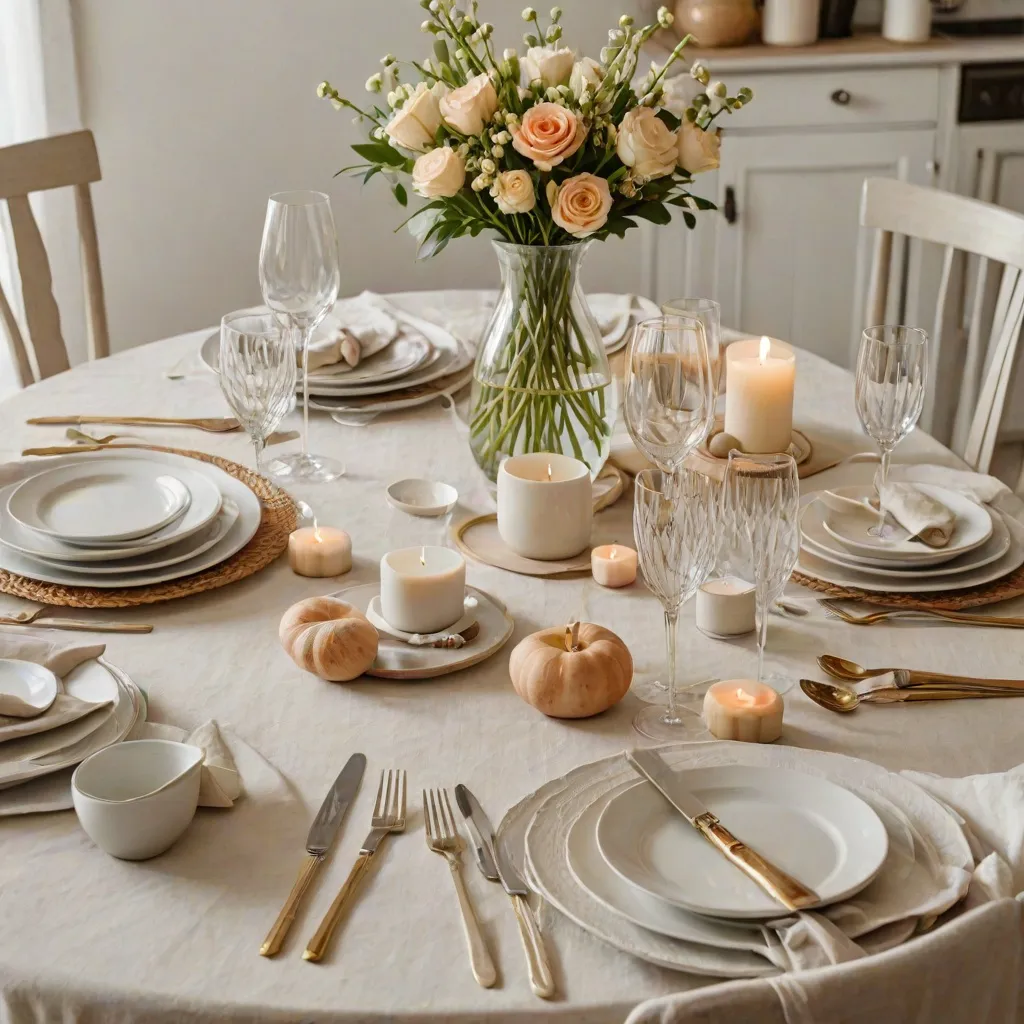 Dekoracja stołu w salonie na co dzień: stylowe i praktyczne pomysły