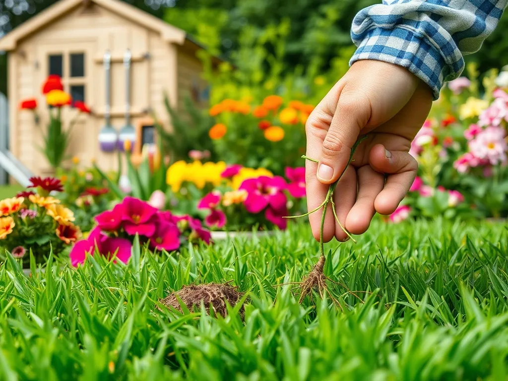 Jak skutecznie zwalczyć chwastnicę w trawniku? Porady i metody