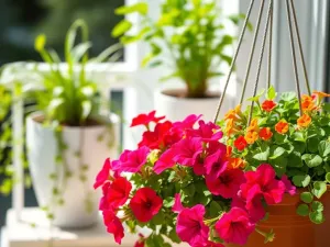 Niewymagające kwiaty na balkon: idealne rośliny dla zapracowanych