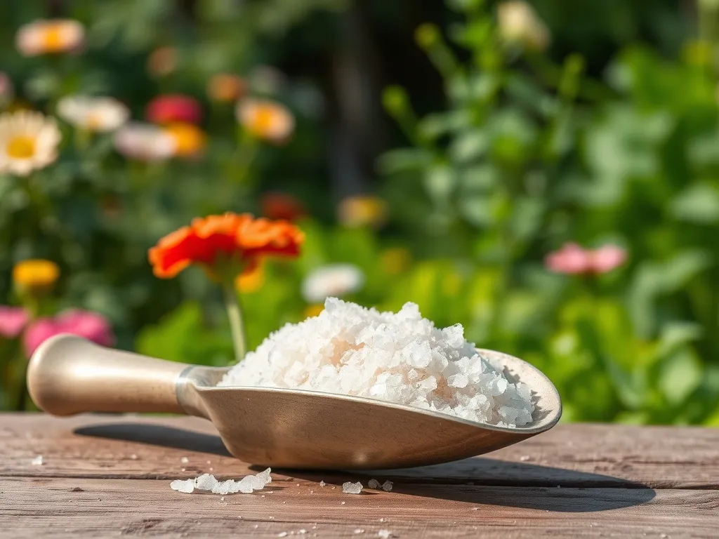 Sól gorzka w ogrodnictwie: dlaczego warto ją stosować?