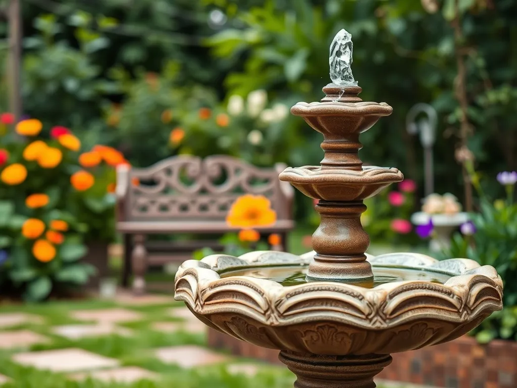 Fontanna ogrodowa z obiegiem zamkniętym – jak ją wybrać?