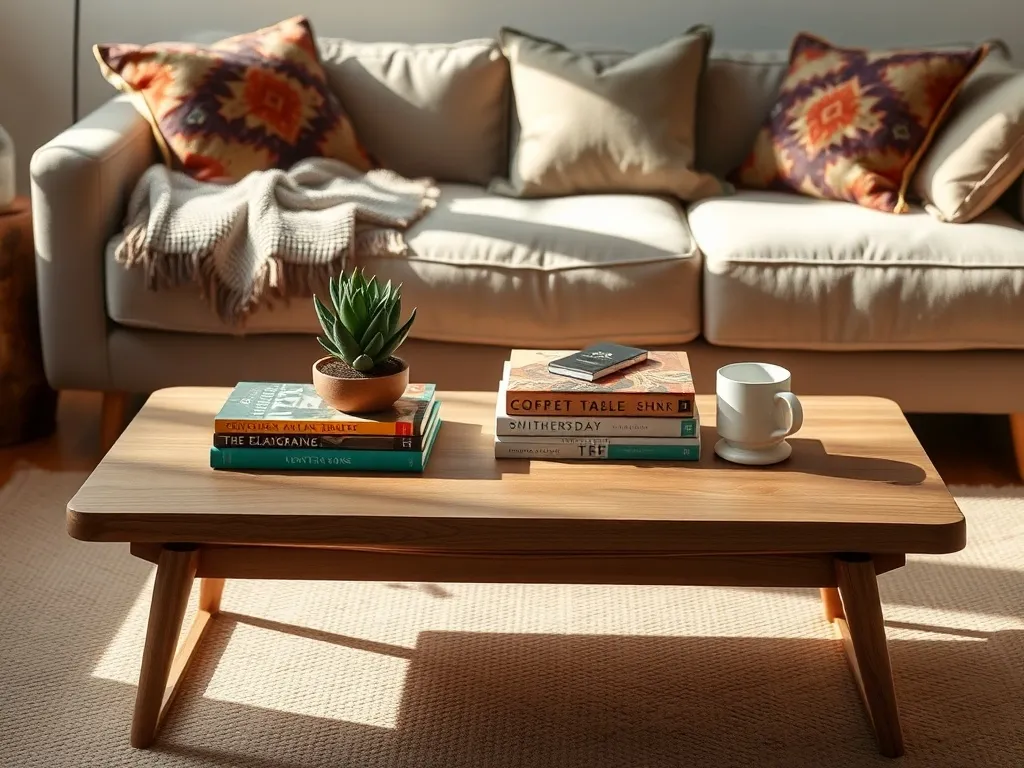 Przegląd stylowych stolików kawowych do każdego wnętrza