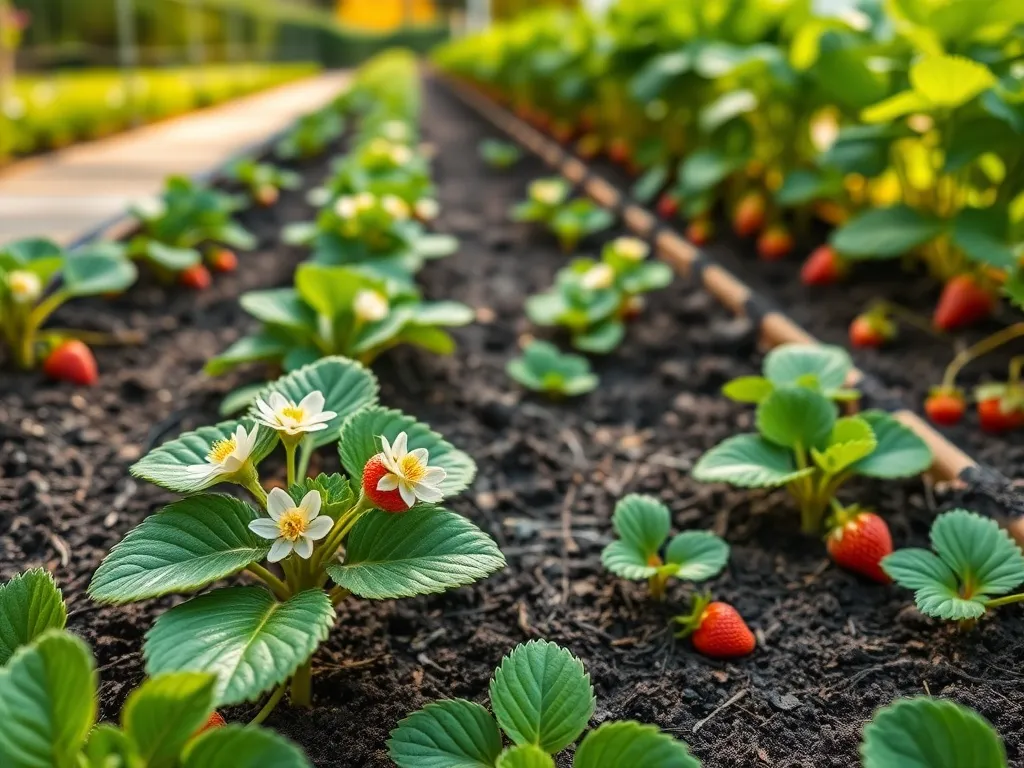 Co ile sadzić truskawki, by uzyskać najlepszy plon?