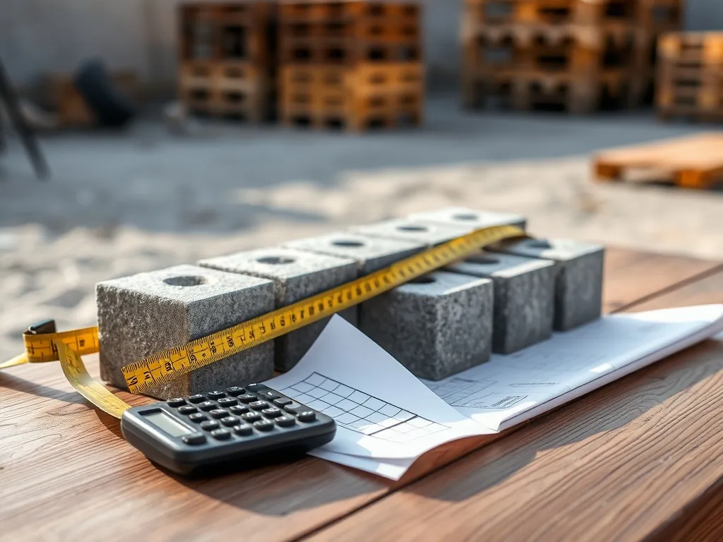 Ile bloczków betonowych na m2 – jak to obliczyć?
