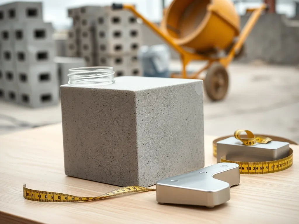 Ile waży kubik betonu? Przelicznik i typowe gęstości