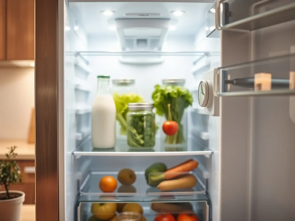 Ustawienie temperatury w lodówce Samsung No Frost