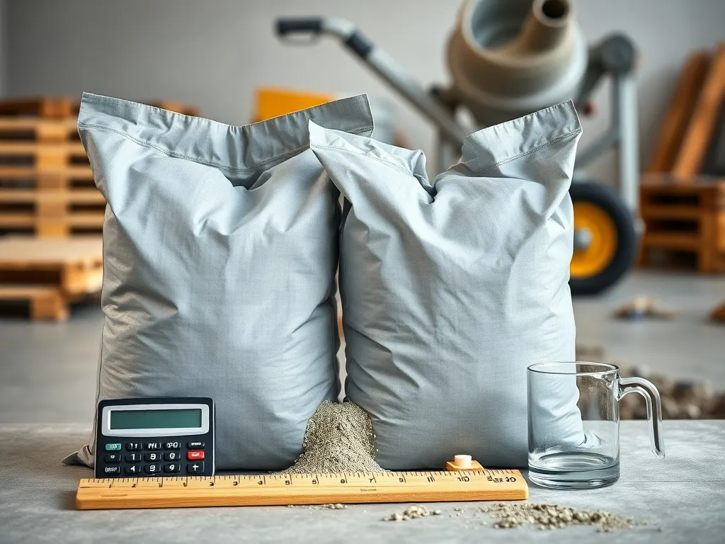 Ile worków gotowego betonu na m3 kalkulator: jak to policzyć?