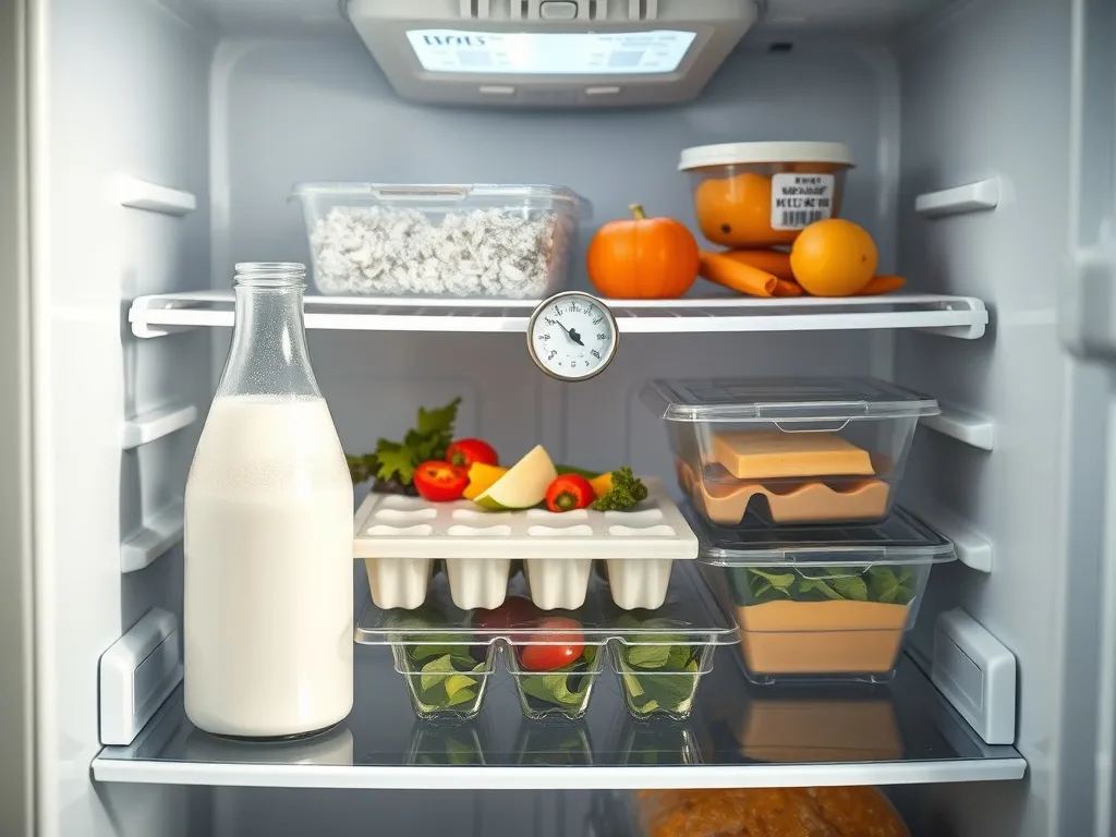 Jaka temperatura w lodówce i zamrażarce?