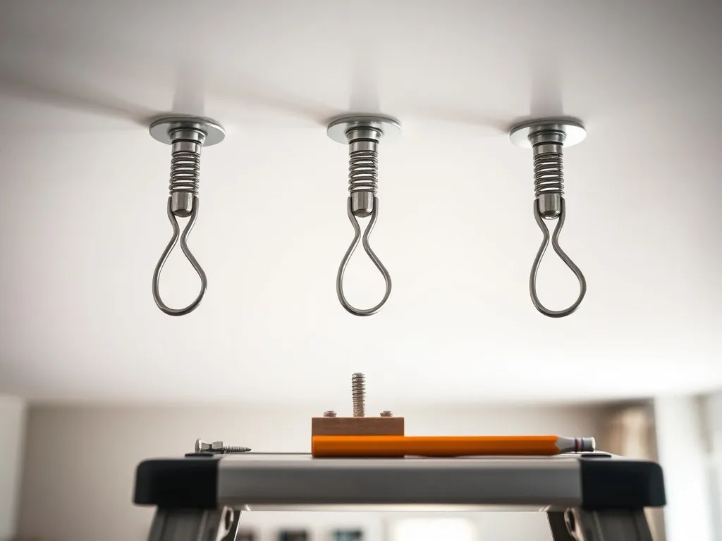 Co ile wieszaki na suficie? Poradnik montażu i rozstawu