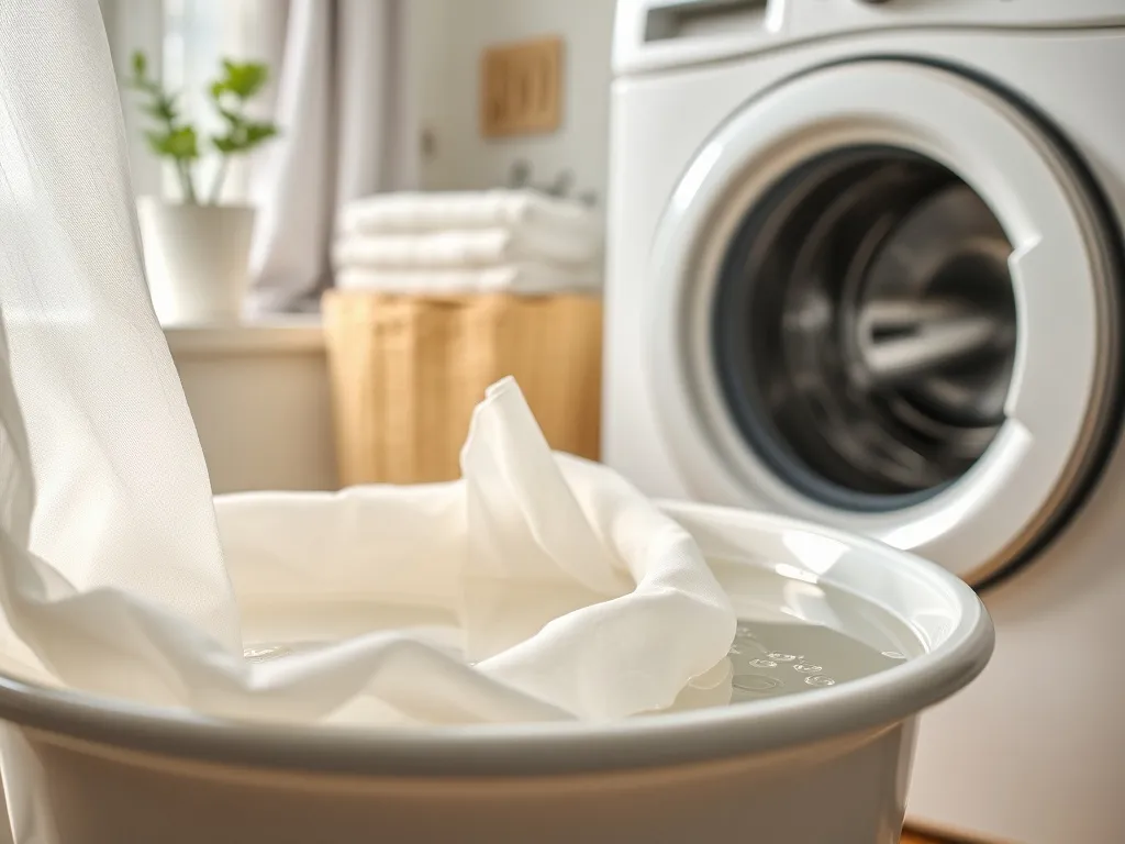 W jakiej temperaturze prać firany?