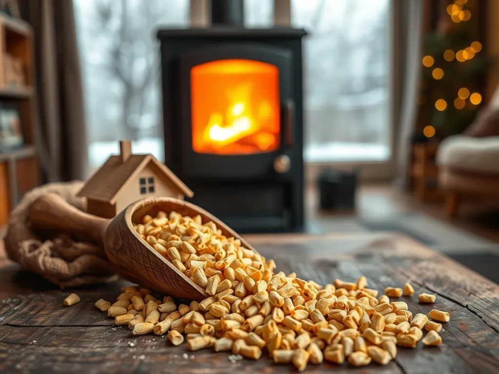 Na ile starcza tona pelletu: ile ogrzeje dom?