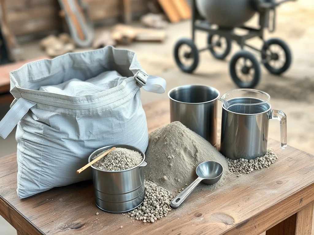 Ile cementu na kubik betonu? Prosty przelicznik i porady